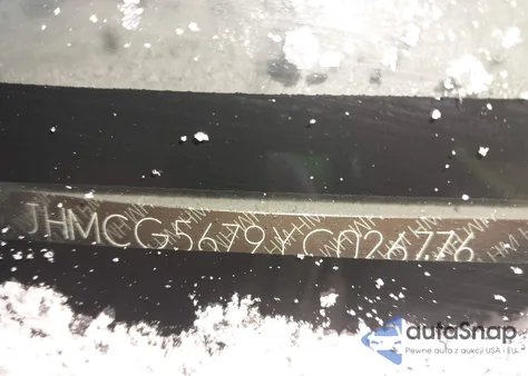 2000 Honda Accord 2.3 Se z USA, uszkodzony, nr VIN JHMCG5679YC026776